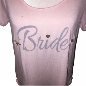 Bride pale pink T-shirt size M